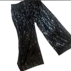 Simply Southern sequined Black Pants